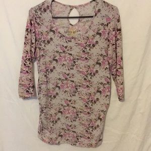 3/4 sleeve maternity shirt